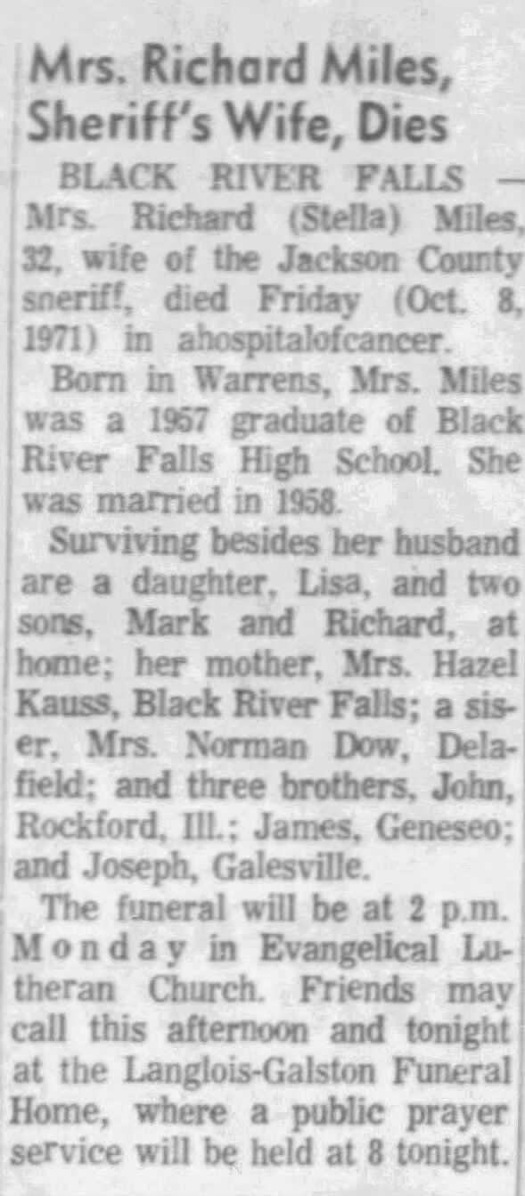 Clipping from Wisconsin State Journal